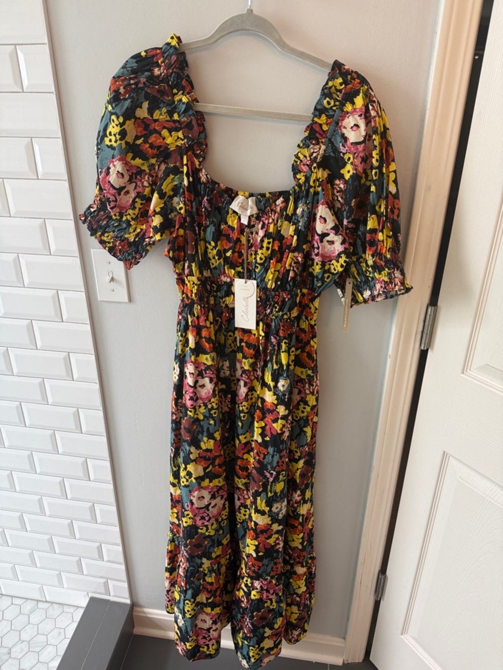 Cleobella Caprice Ankle Dress - Monet
